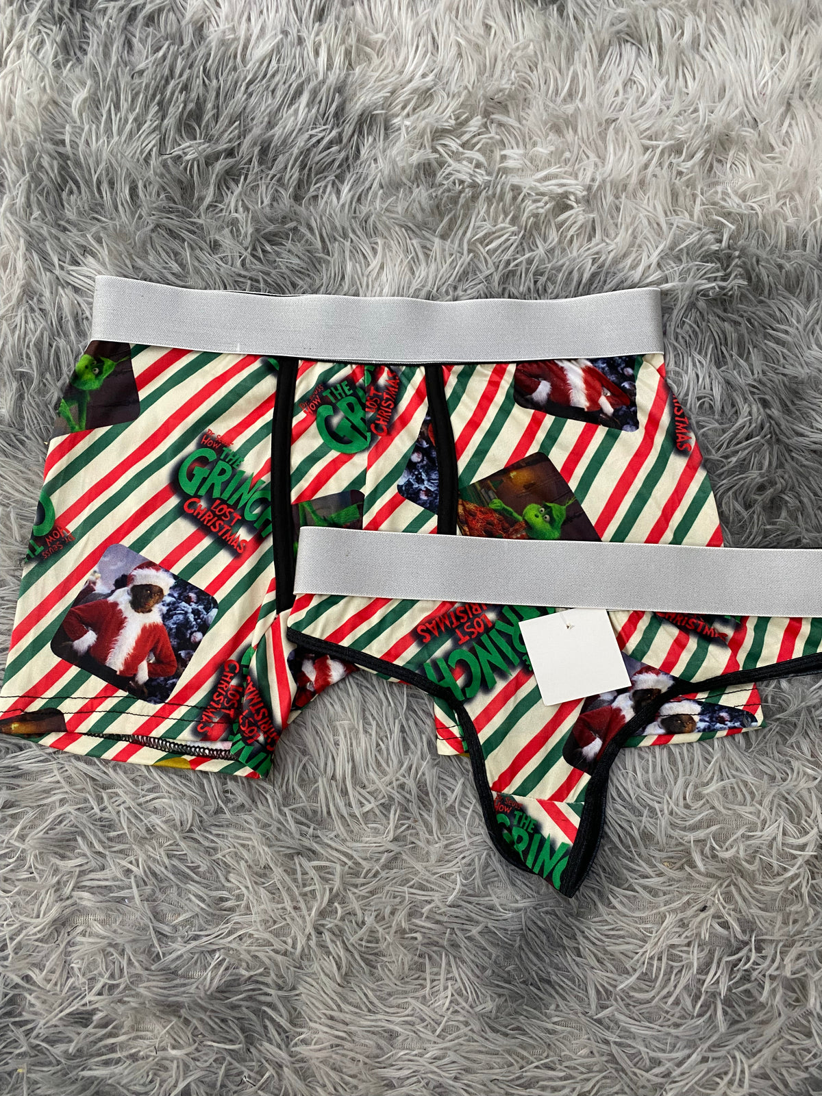 Dr. Seuss Grinch lost Christmas Duo Unitalla Con Tanga