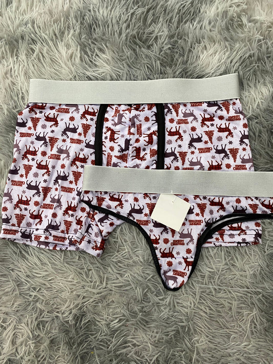 Venados merry Christmas Duo Con Tanga Xl