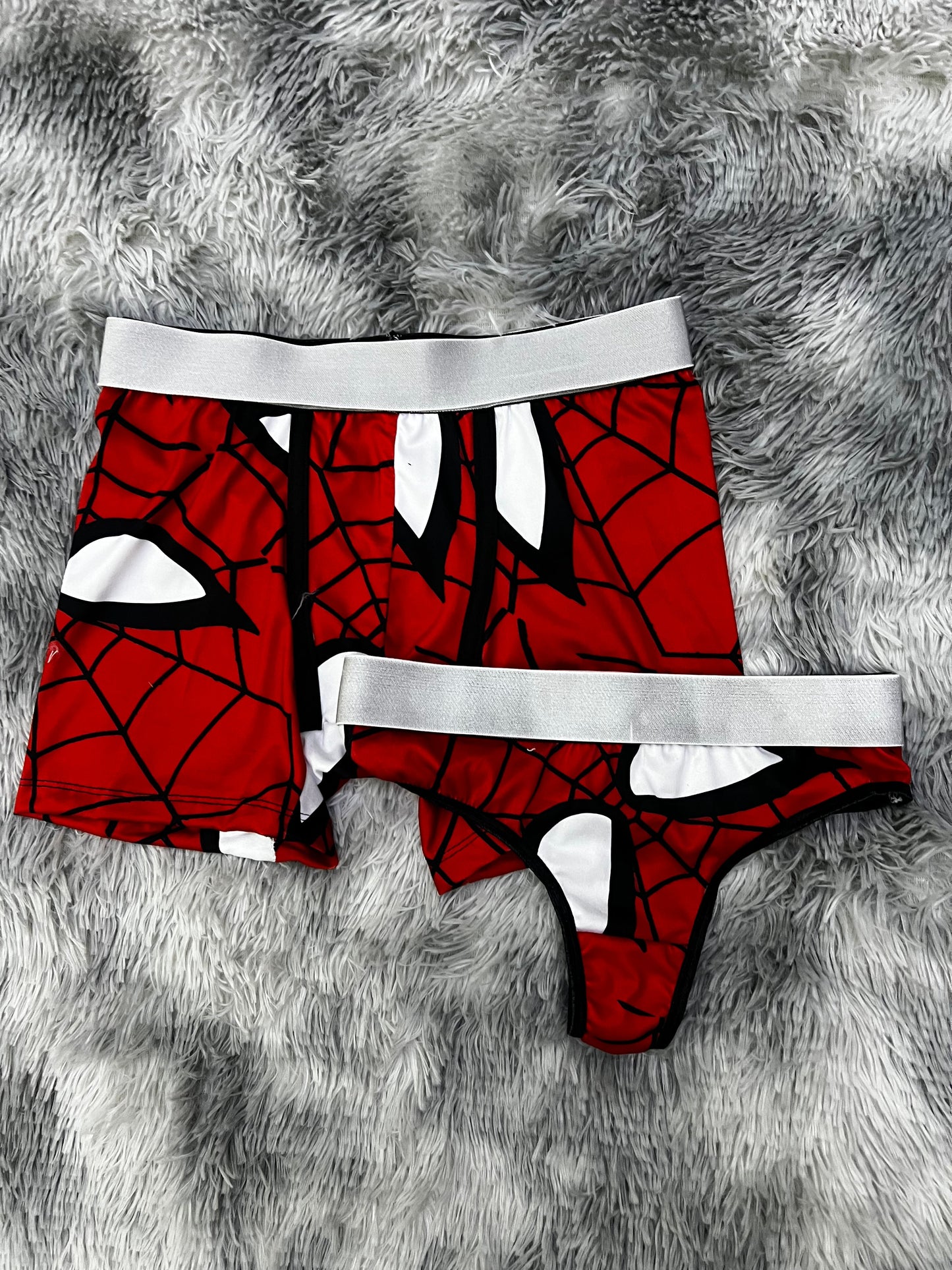 Spidey Faces Rojo Duo Unitalla Con boxer
