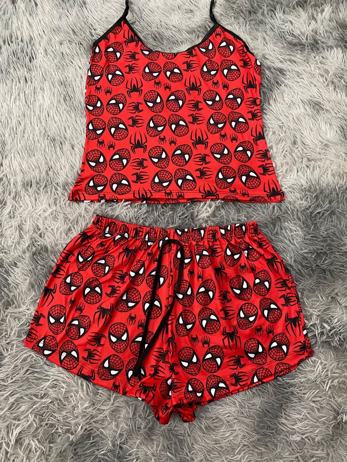 Spiderman clásico Unitalla Blusa Con Short brush