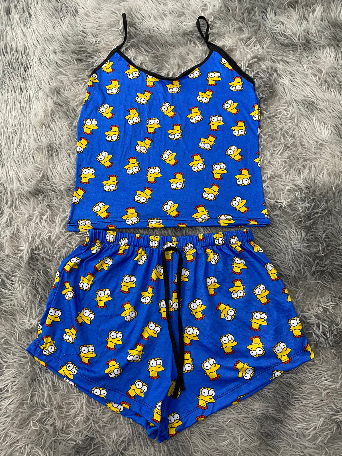 Marge caras Unitalla Blusa Con Short brush