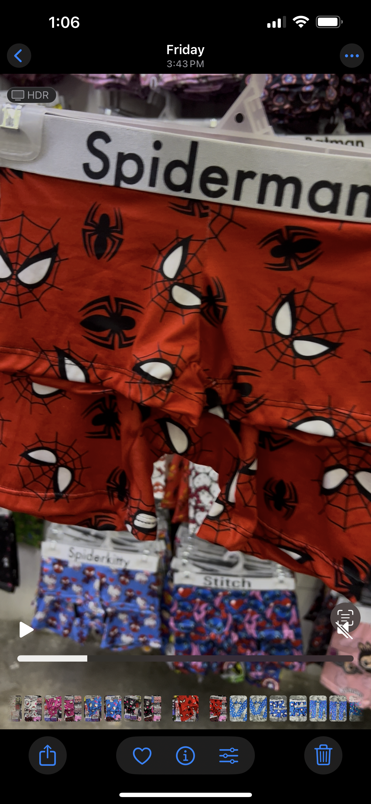 Hombre Araña Rojo Duo Unitalla Con boxer.