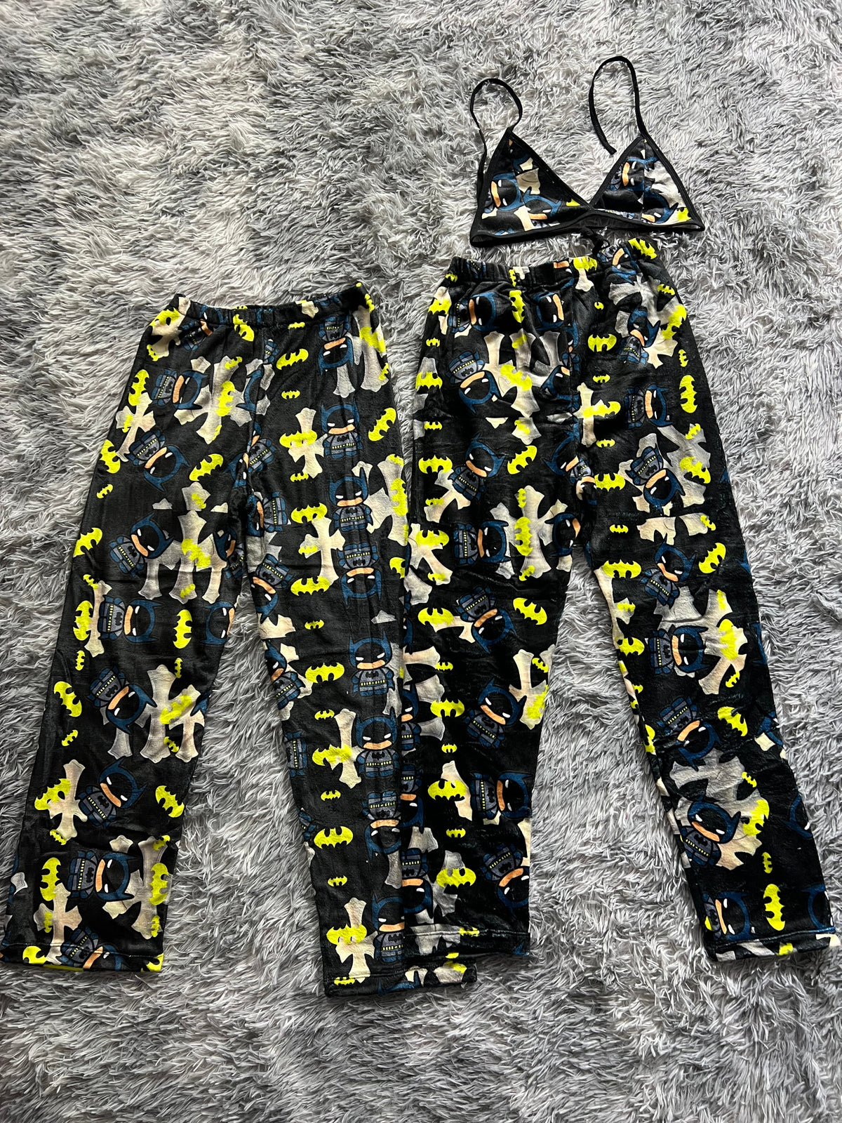 Batman Crucess Duo De Pijama Afelpada