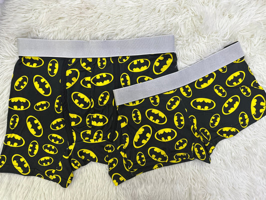Batman Negro Duo Unitalla Con boxer.