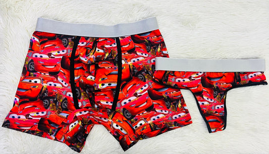 McQueen Rojo duo XL con tanga