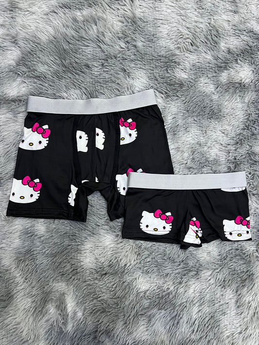 Hello Kitty Rosa Duo Unitalla Con boxer.
