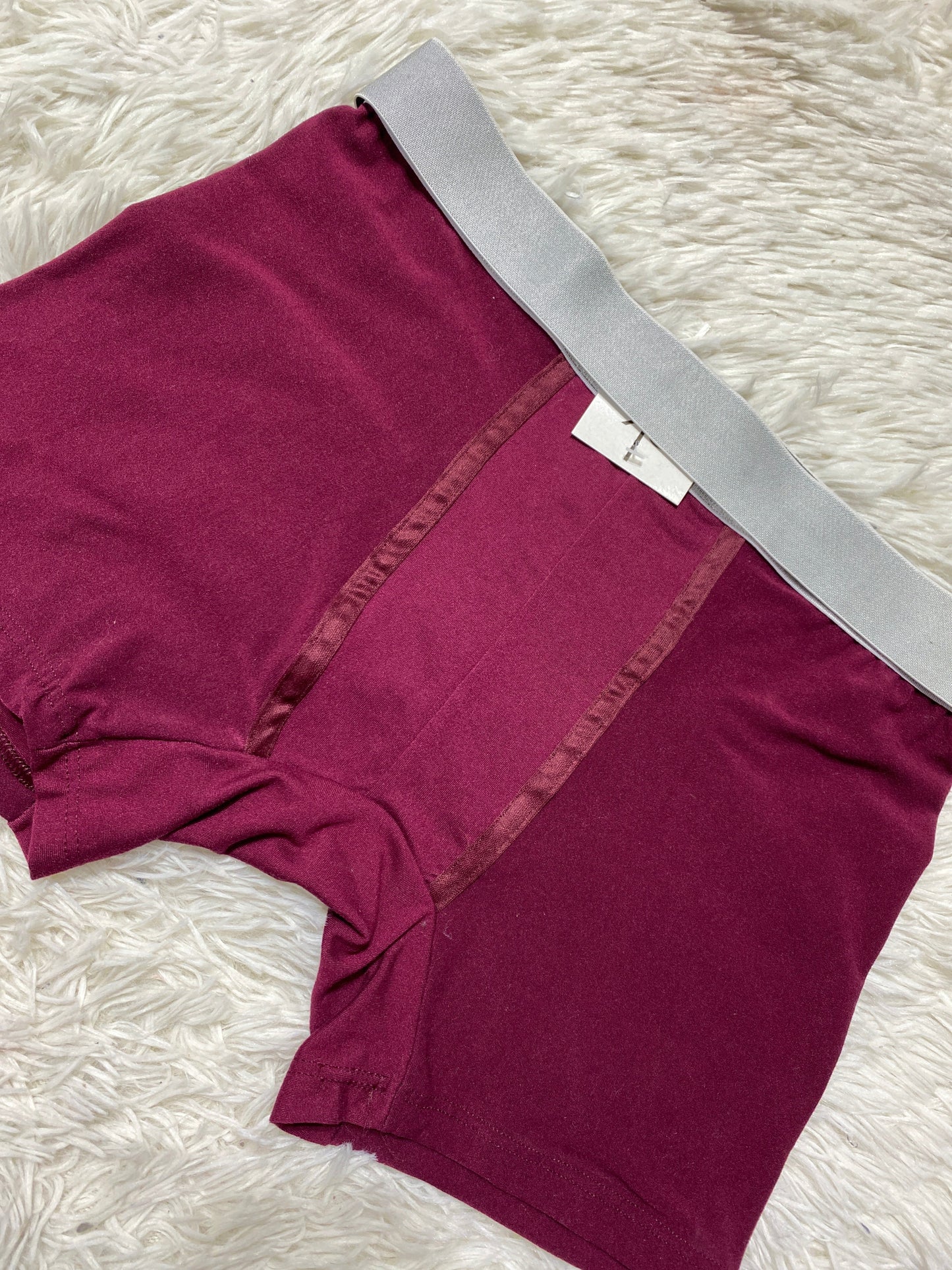 Boxer de caballero XL color vino