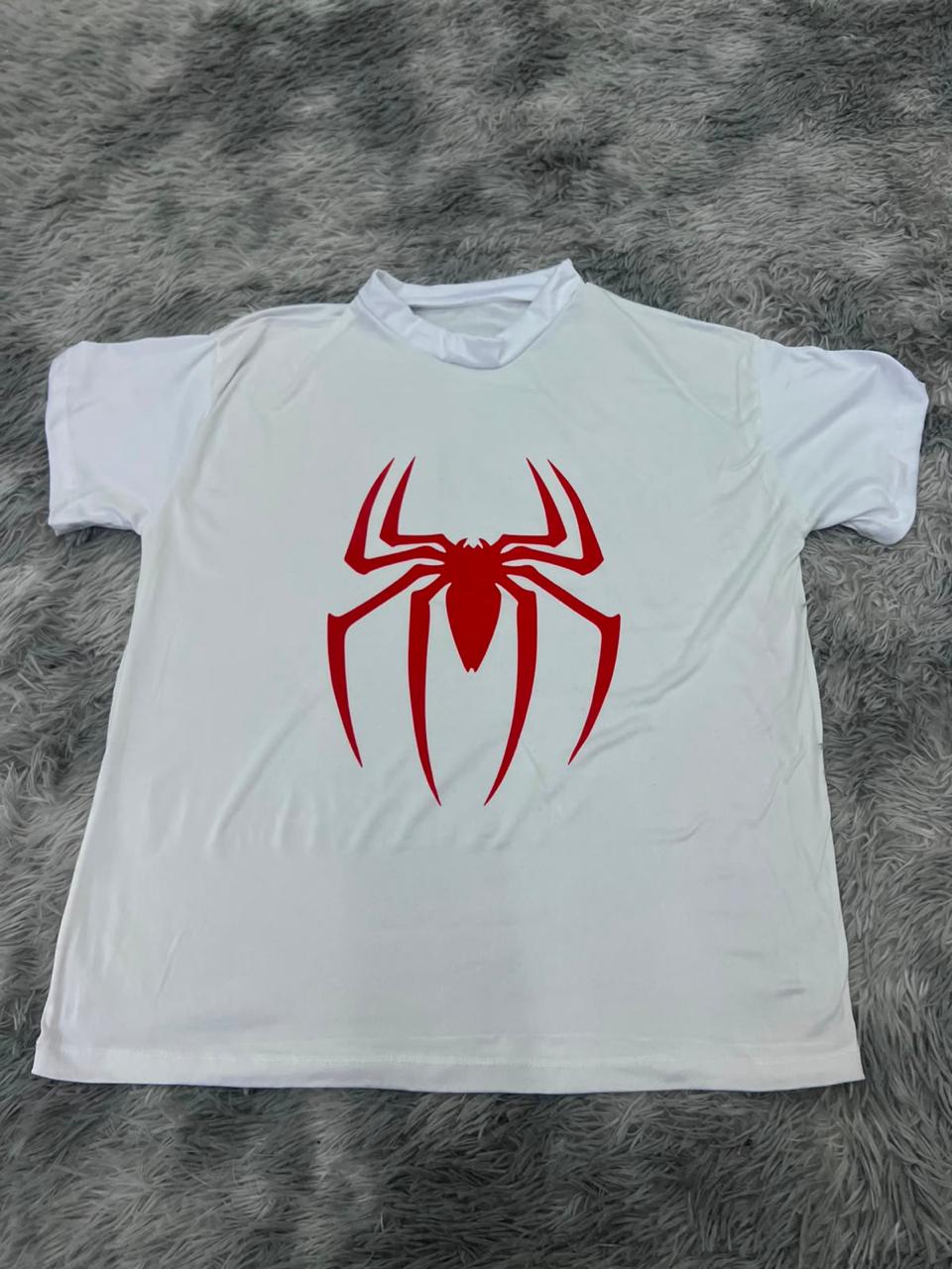 playera de spiderman araña roja