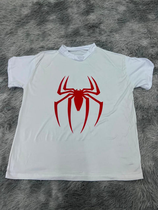 playera de spiderman araña roja