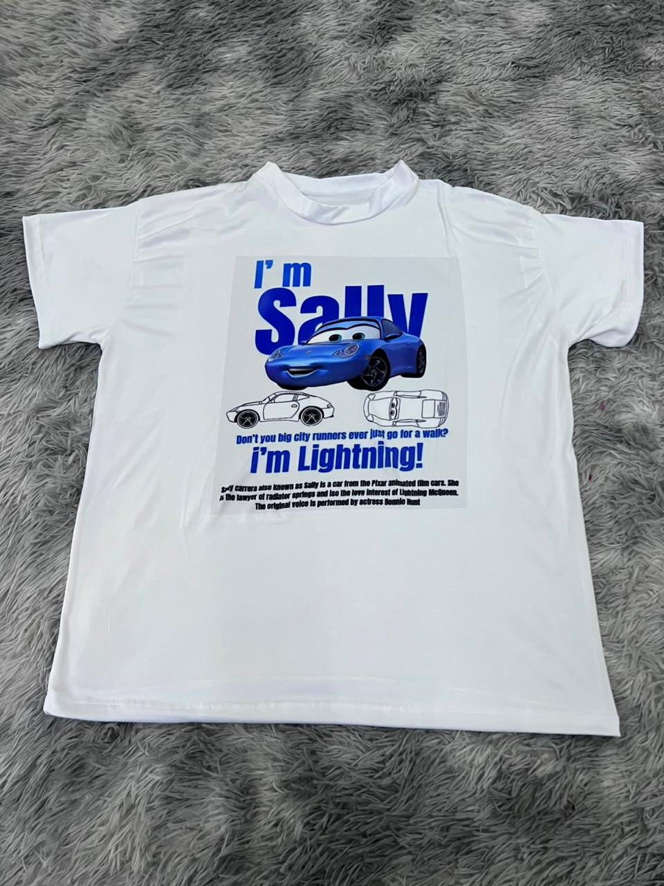 playera de Sally cars
