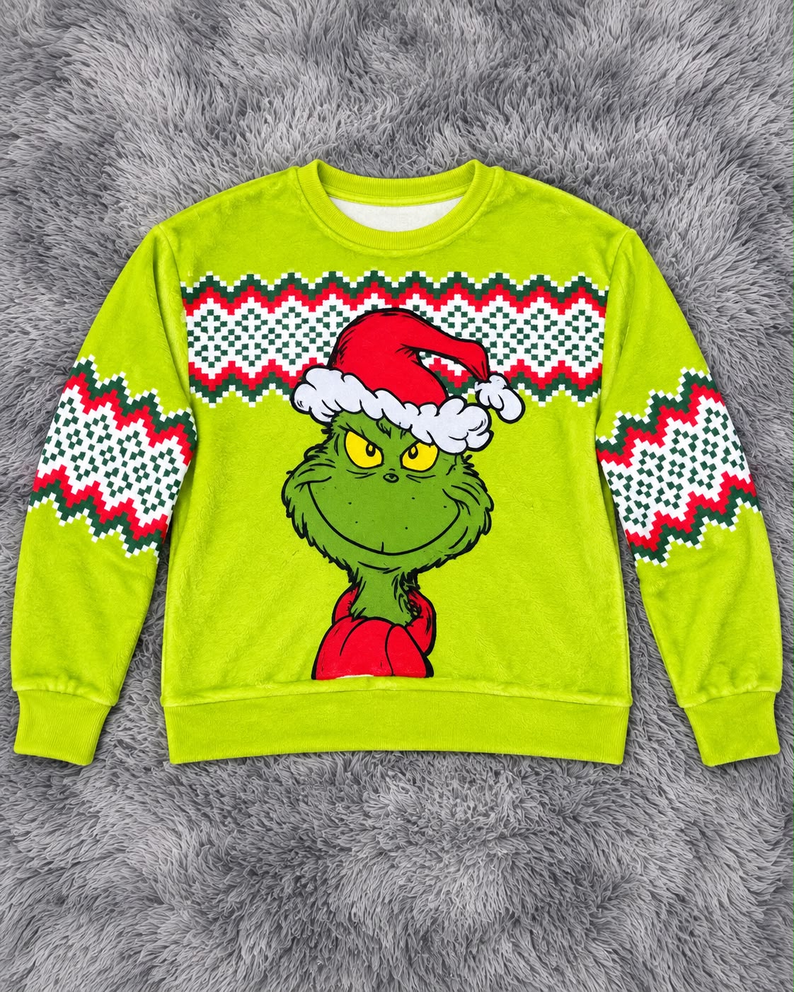 suéter navideño de grinch