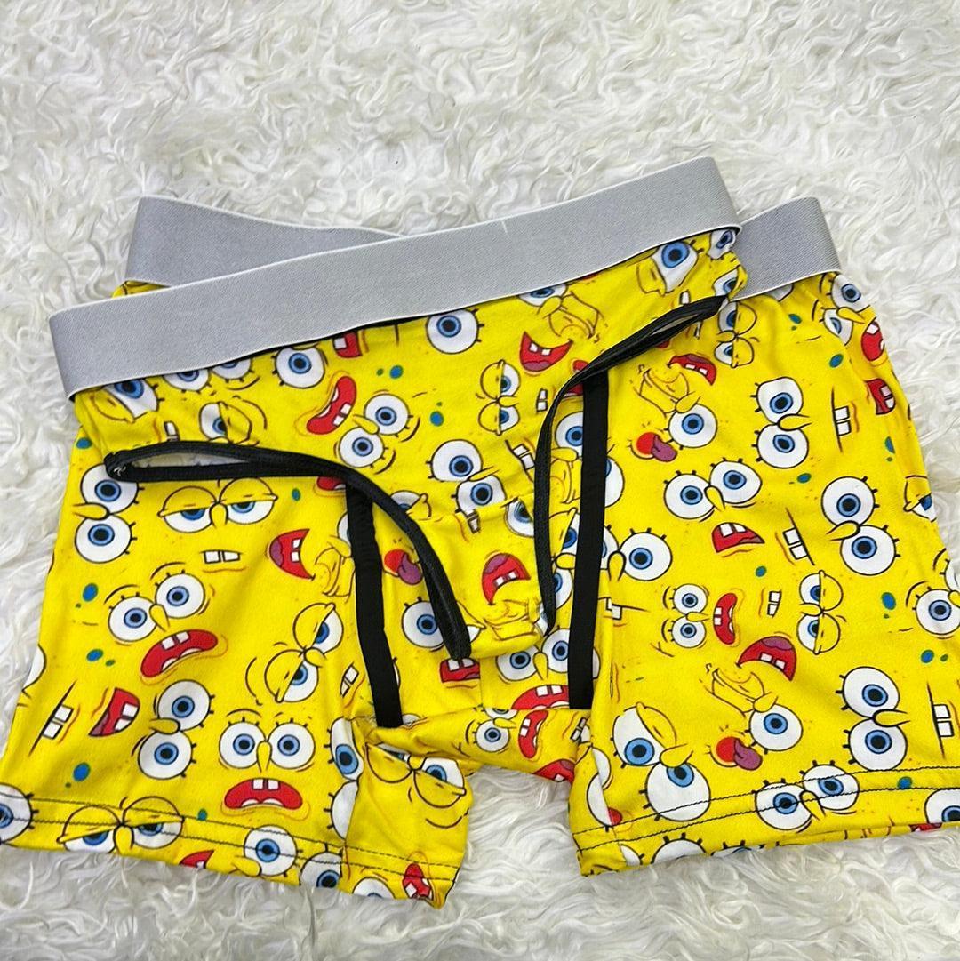 Bob Esponja Amarillo Duo Unitalla Con Tanga