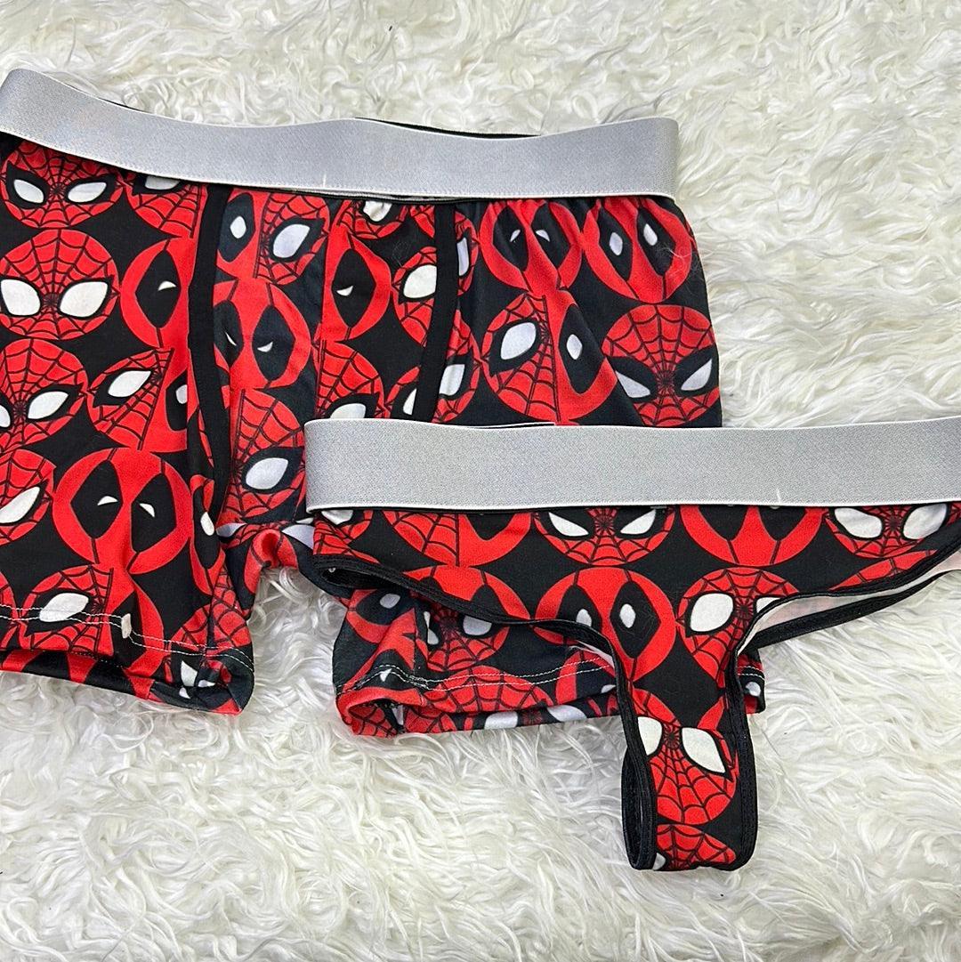 Deadpool matching couples underwear - Fundies