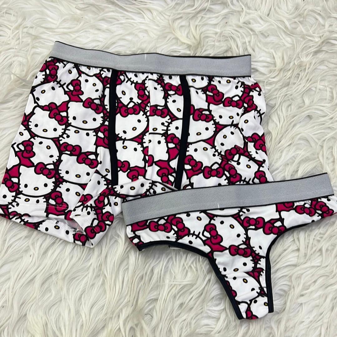 Hello kitty couples matching underwear - Fundies