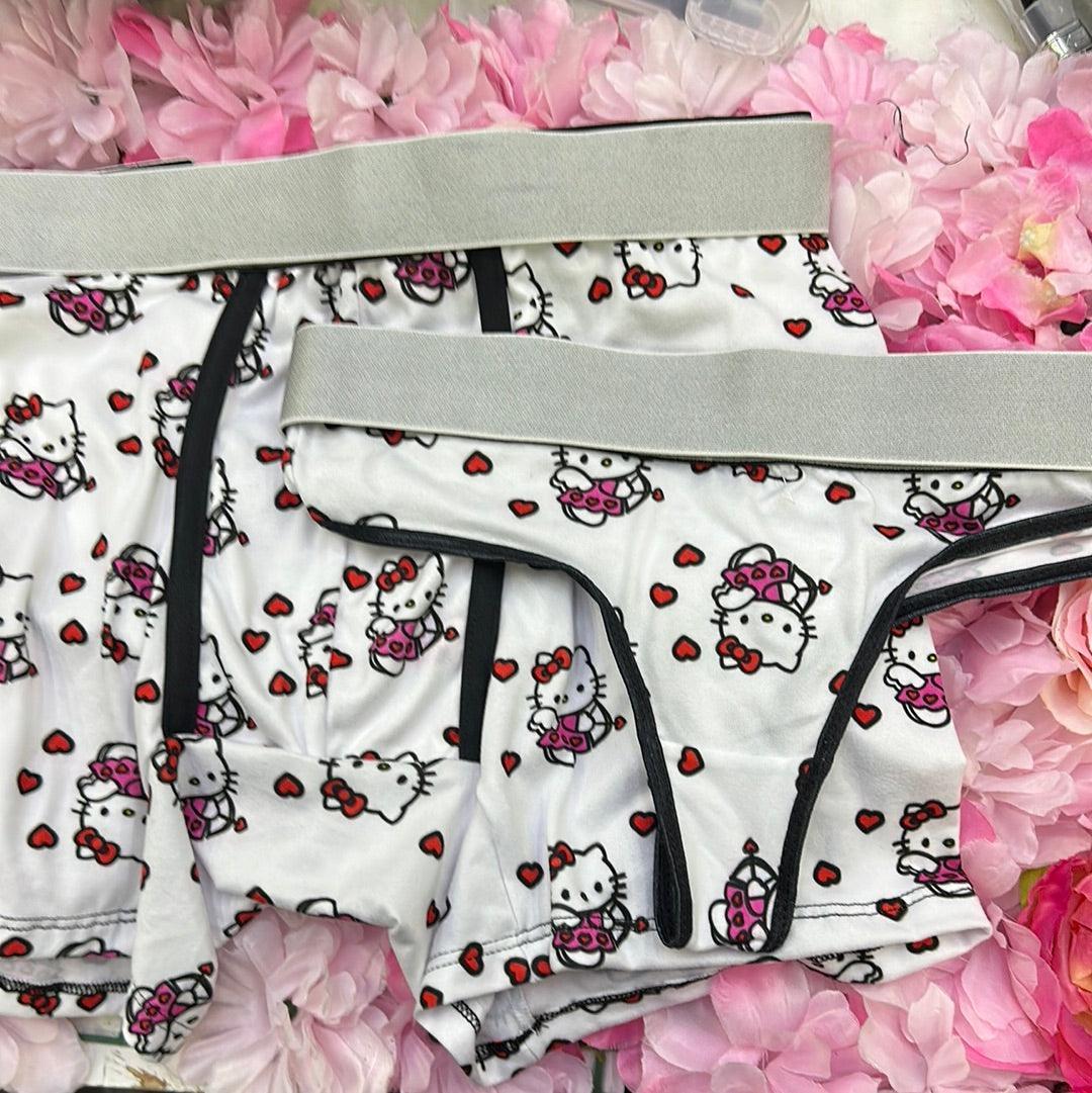hello kitty heart matching couples underwear XL - Fundies