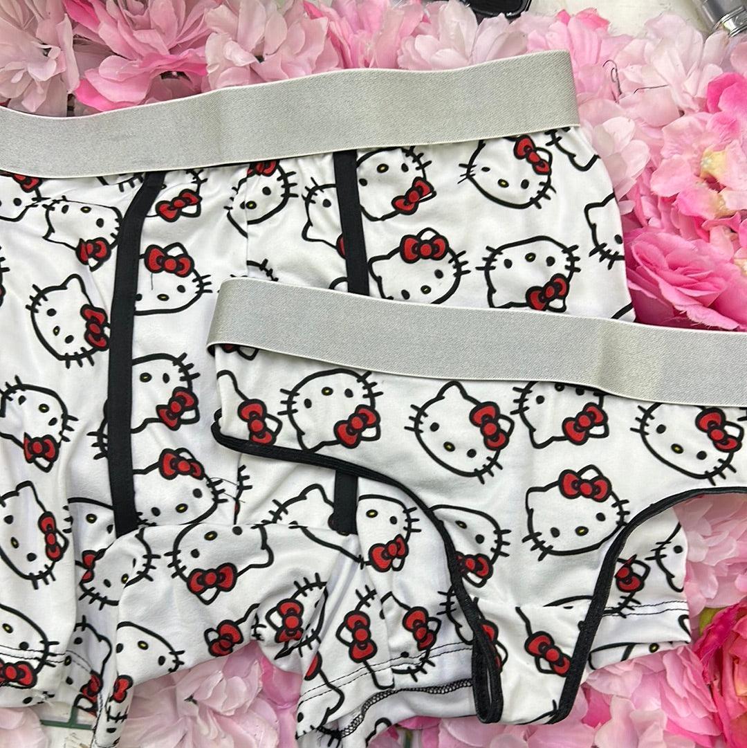 Hello Kitty Blanco Duo Unitalla Con Tanga