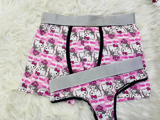 Hello Kitty Diamante Duo Unitalla Con Tanga