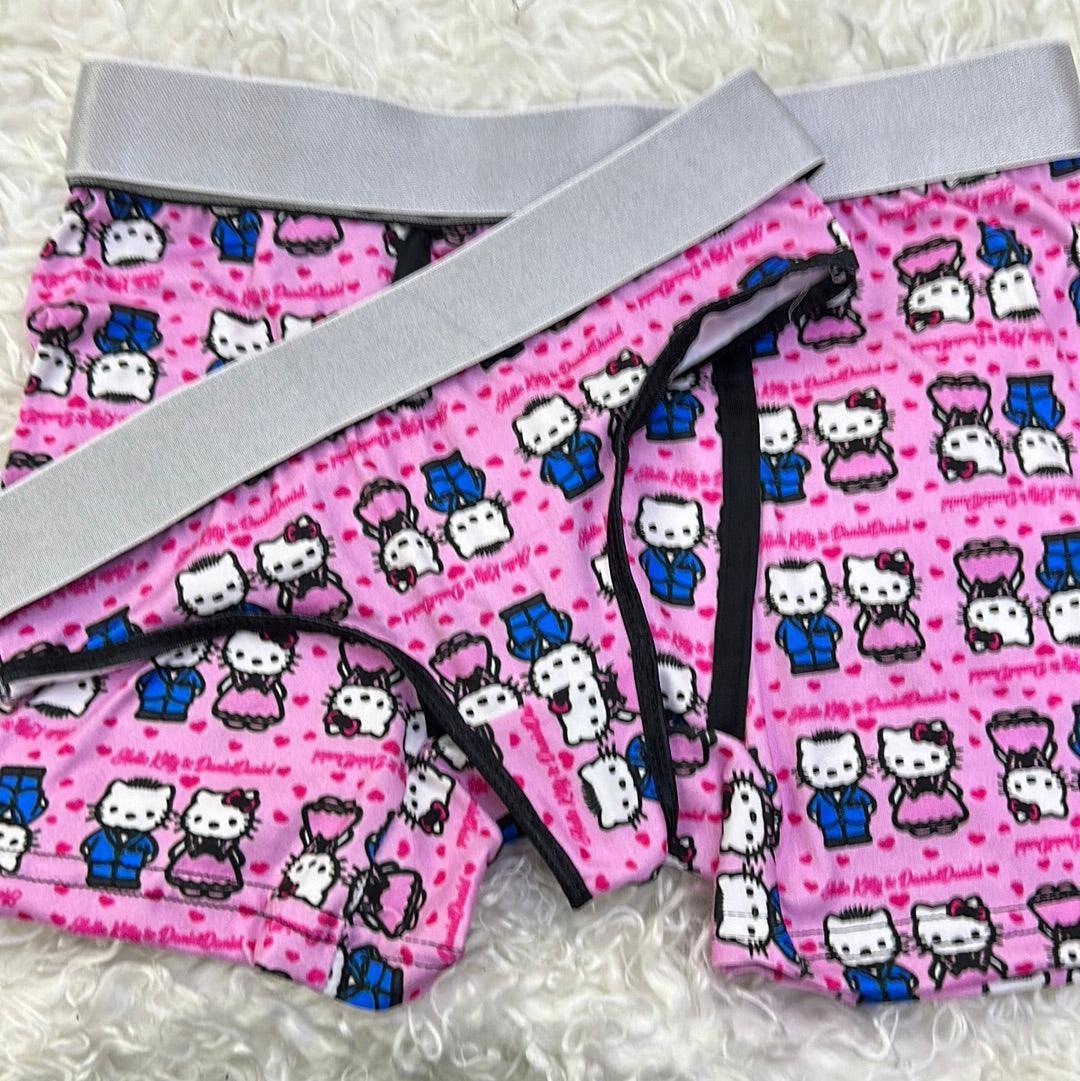 Kitty whit boyfriend matching couples underwear set - Fundies