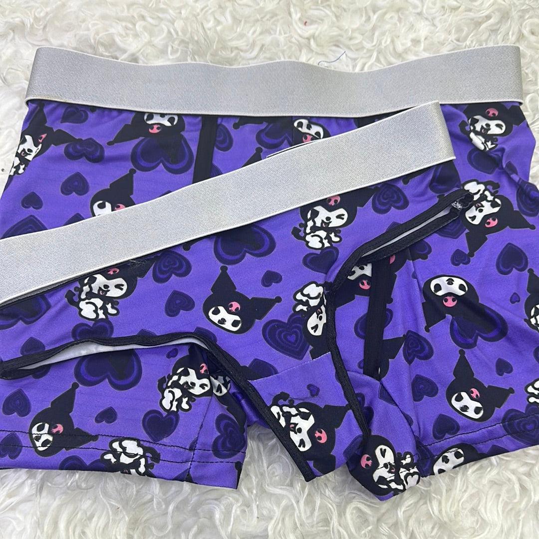 Kuromi matching couples underwear set - Fundies