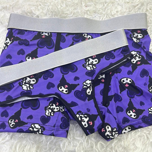 Kuromi matching couples underwear set - Fundies
