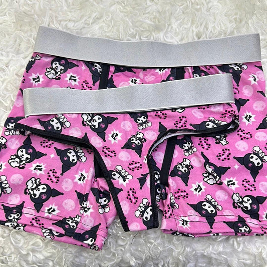 Kuromi Rosa Duo Con Tanga Xl