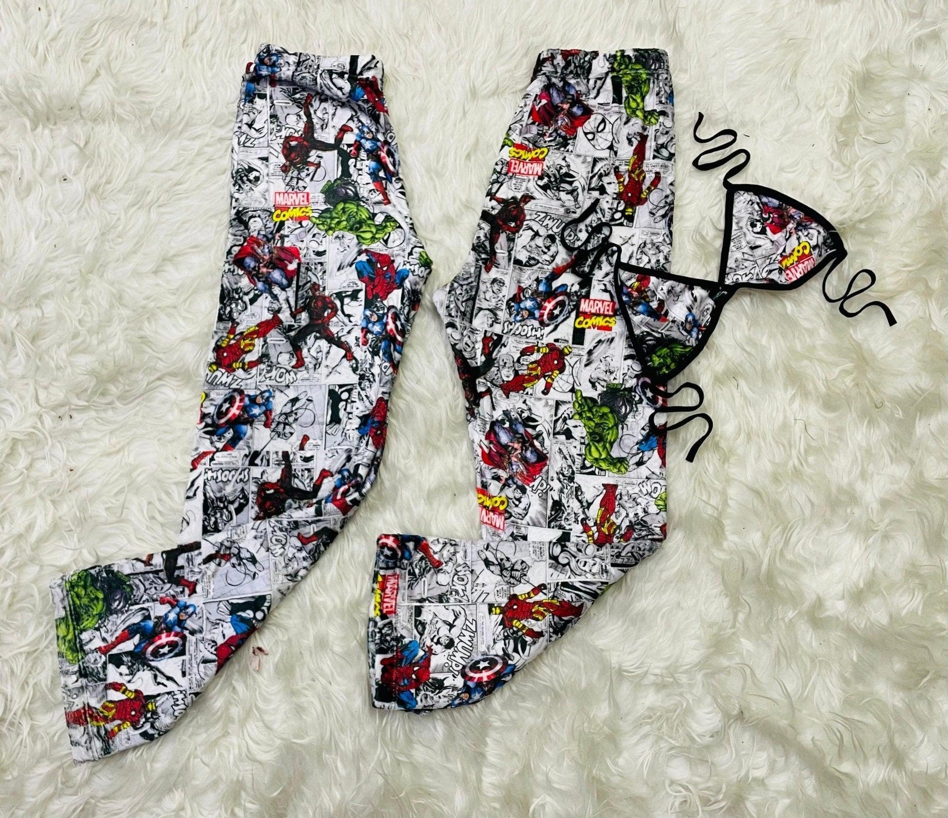 Marvel comics plush pijama duo - Fundies