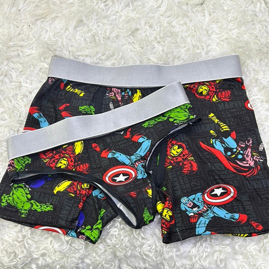 Marvel Cómic Duo Unitalla Con Tanga