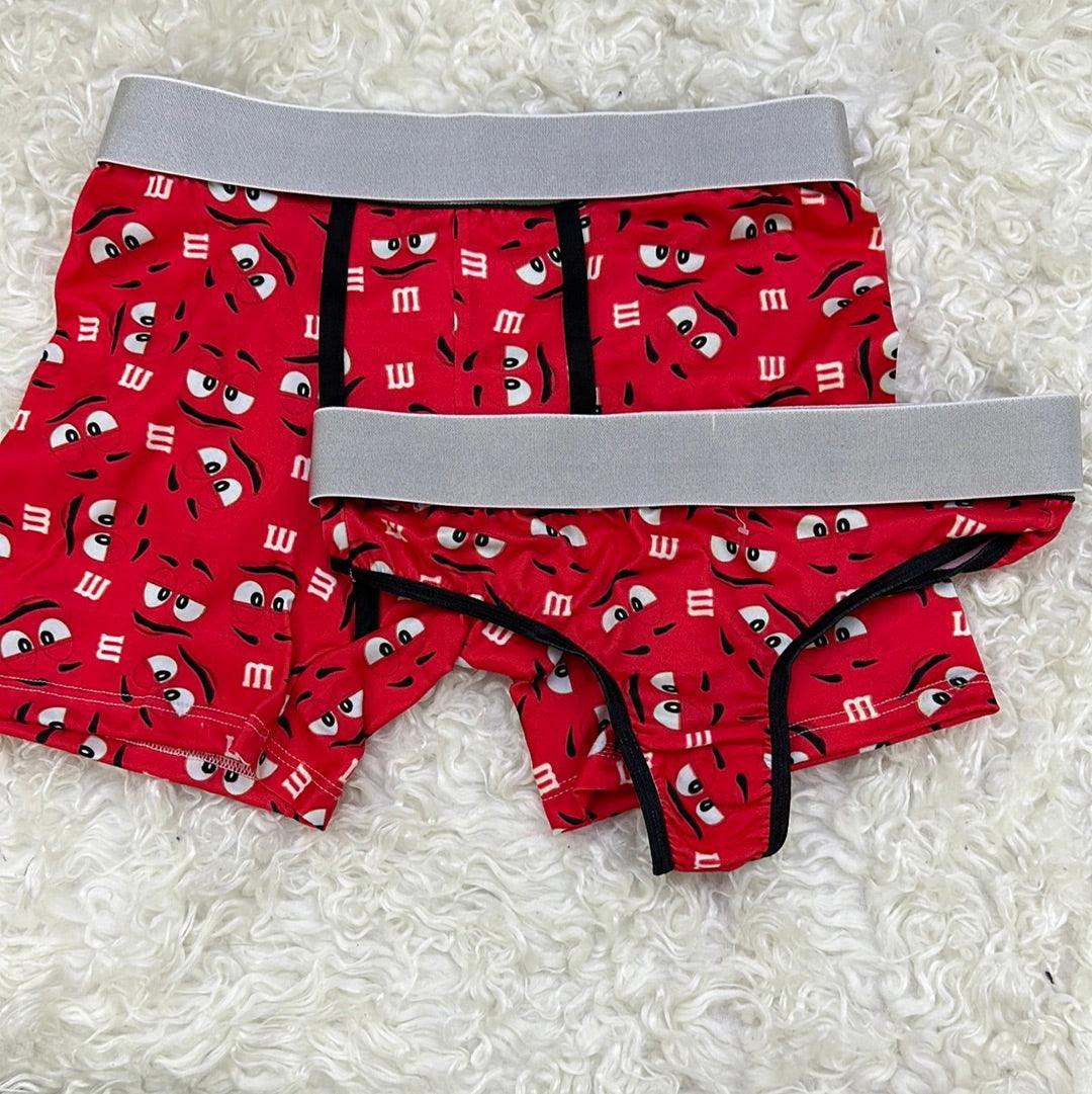 M&M red background - Fundies