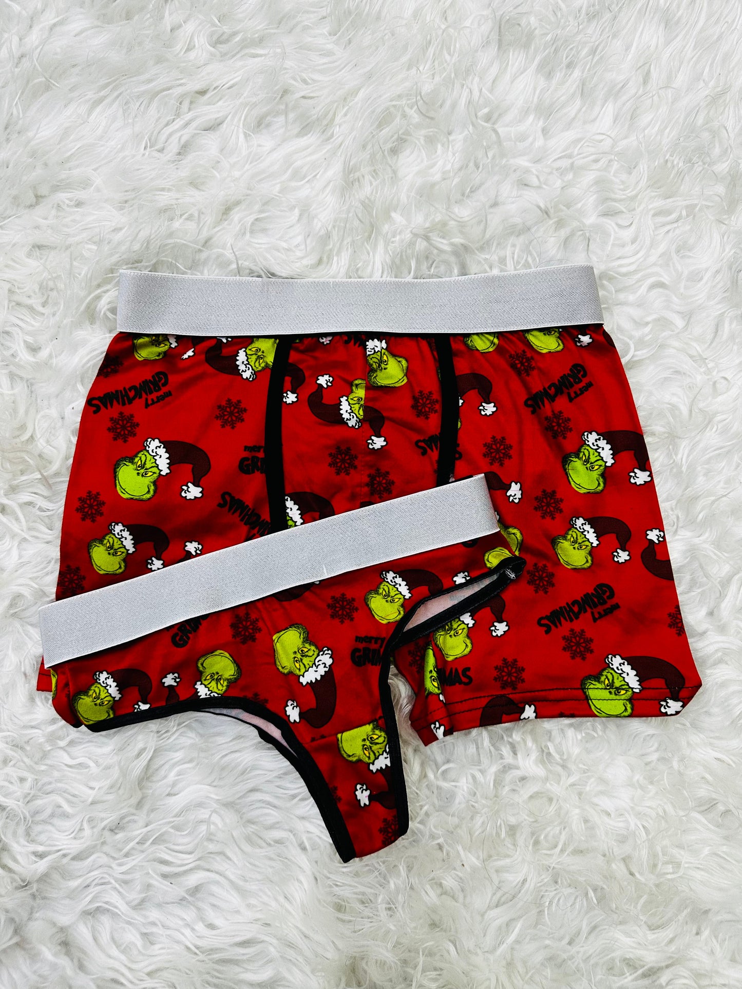 Grinch Christmas dúo tanga